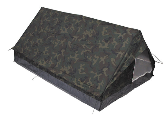 Zelt, "Minipack", 2 Personen, woodland