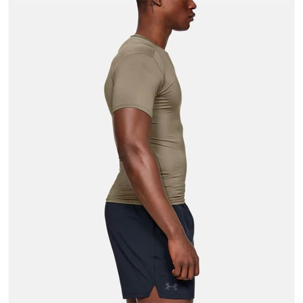 T-Shirt Compression HeatGear (refroidissement), beige fédéral