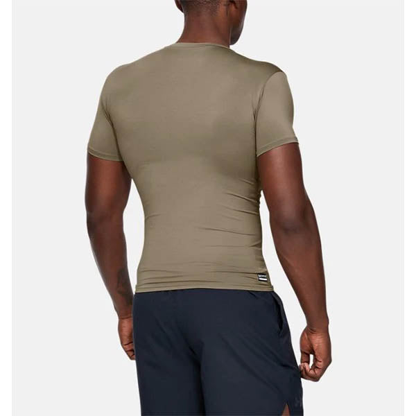 T-Shirt Compression HeatGear (refroidissement), beige fédéral