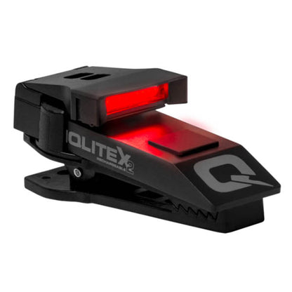 LED vivavoce QUIQLITE X2, LED tattico rosso/bianco, 200 lumen, batteria inclusa
