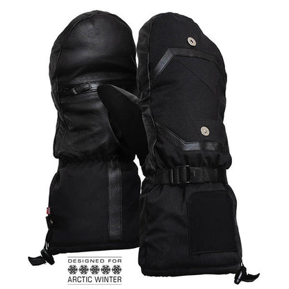 VALLERRET, foto guanti ALTA OVERMITT NERO