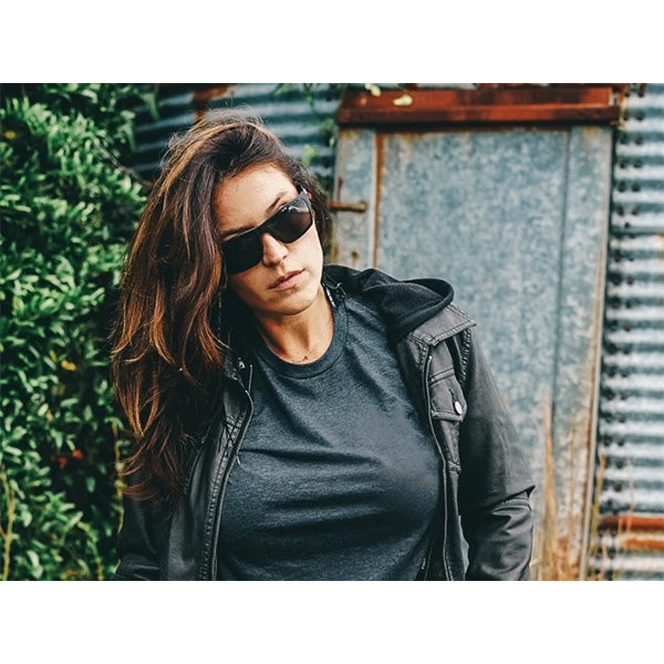 Occhiali da sole DELTA (Blackout opaco / Fumè)