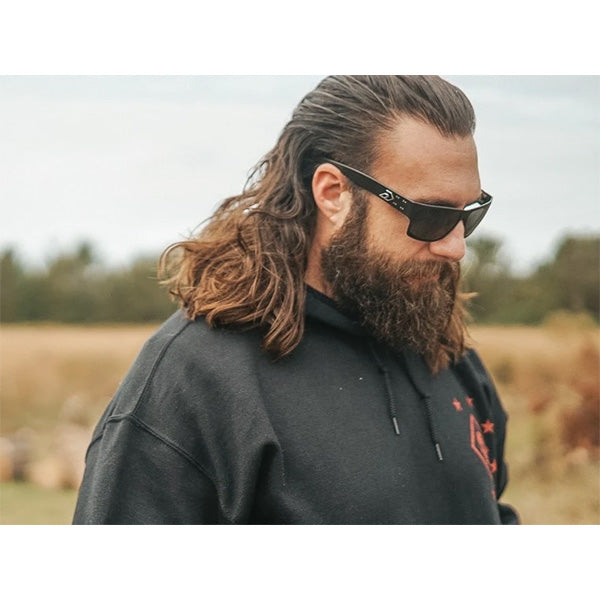 Occhiali da sole DELTA (Blackout opaco / Fumè)