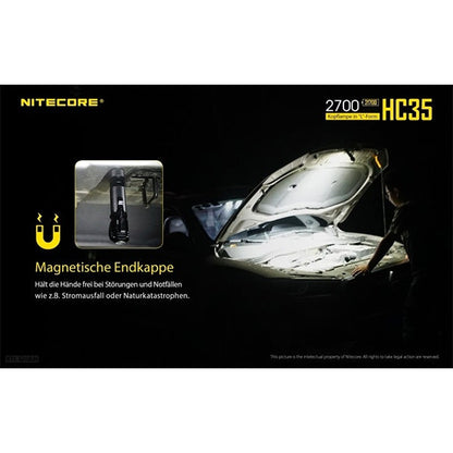 PROIETTORE A LED HC35 - 2.700 lumen, batteria inclusa
