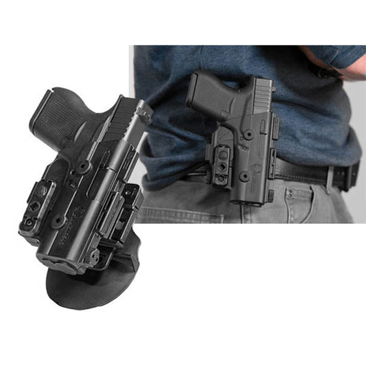 Fondina per Glock 17/22/31, fondina per paddle ShapeShift OWB 