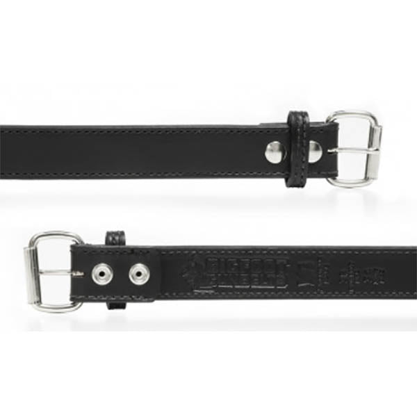 Bracelet en cuir stable 14oz LEATHER GUN BELT, Steel Core, noir 