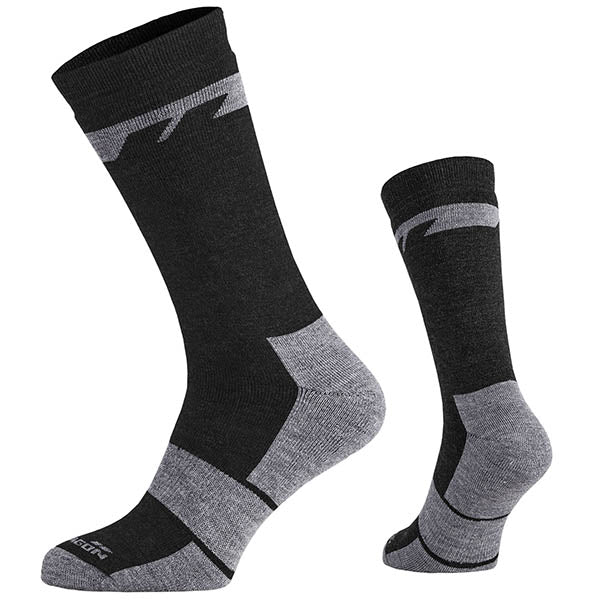 Chaussettes ALPINE MERINO HEAVY, noir
