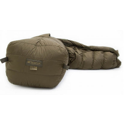 XP DOWN 1000 Daunenschlafsack, olive, Grösse M, Reissverschluss Mitte