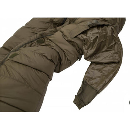 SACCO A PELO SURVIVAL DOWN 1000 DOWN OLIVE Cerniera centrale