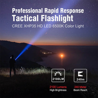 LED Taschenlampe XT2CR PRO, 2'100 Lumen (inkl. Akku)