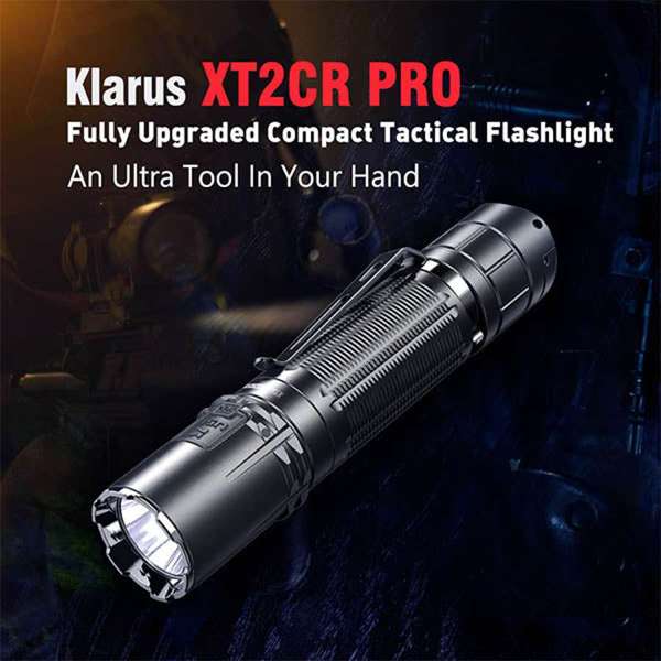 LED Taschenlampe XT2CR PRO, 2'100 Lumen, matte gray (inkl. Akku)