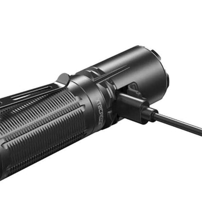LED Taschenlampe XT2CR PRO, 2'100 Lumen, matte gray (inkl. Akku)
