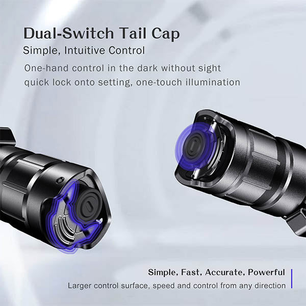 LED Taschenlampe XT11R, 1'300 Lumen (inkl. Akku)