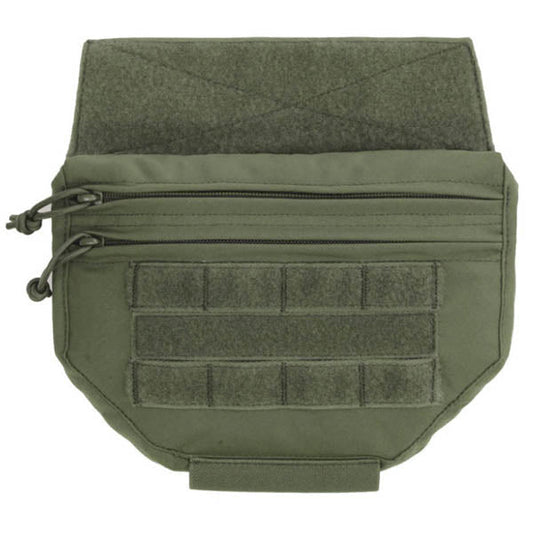 Pochette utilitaire rabattable à Velcro, vert OD