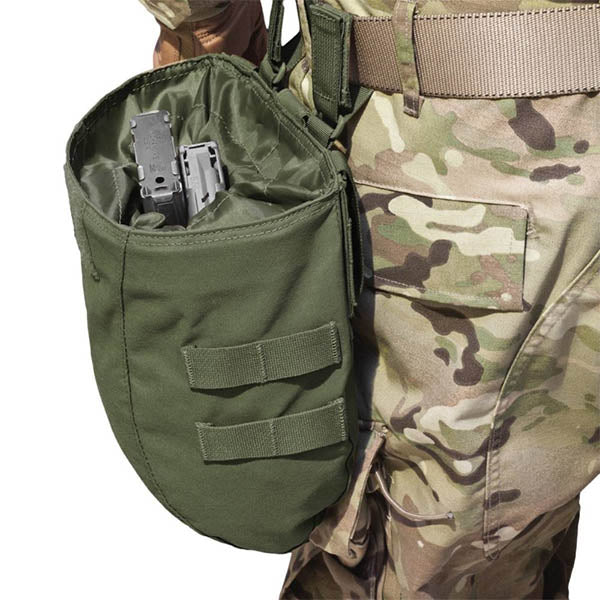 Grande pochette de décharge enroulable Gen2, OD vert