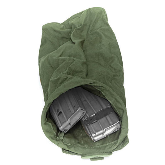 Pochette de décharge pliable Slim Line, vert OD