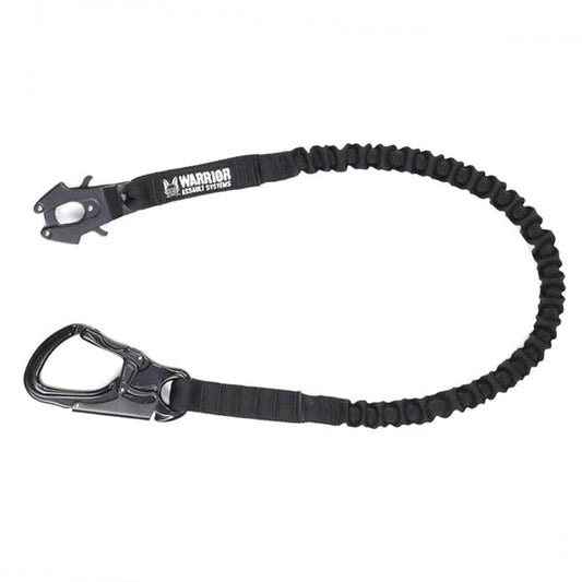 Personal Retention Lanyard with FROG Clip & TANGO Carabiner, black