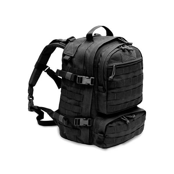 Zaino di emergenza PEGASUS PACK, 23 litri, nero