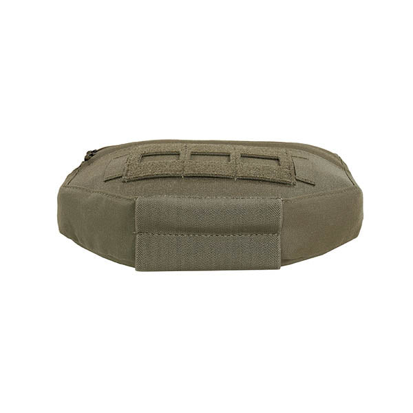 Pochette utilitaire Velcro déroulante découpée au laser, vert ranger