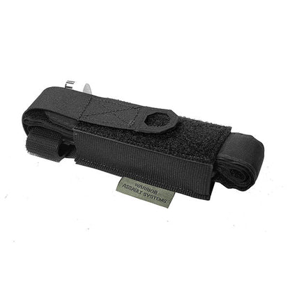 Laser Cut Universal Tourniquet Holder, black