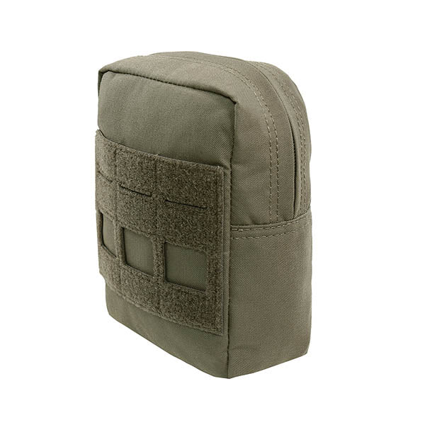 Laser Cut Small Vertical Utility Pouch, ranger green