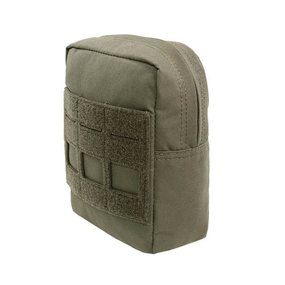 Laser Cut Small Vertical Utility Pouch, ranger green