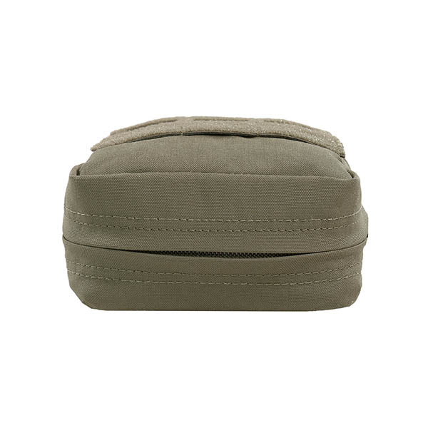 Laser Cut Small Vertical Utility Pouch, ranger green