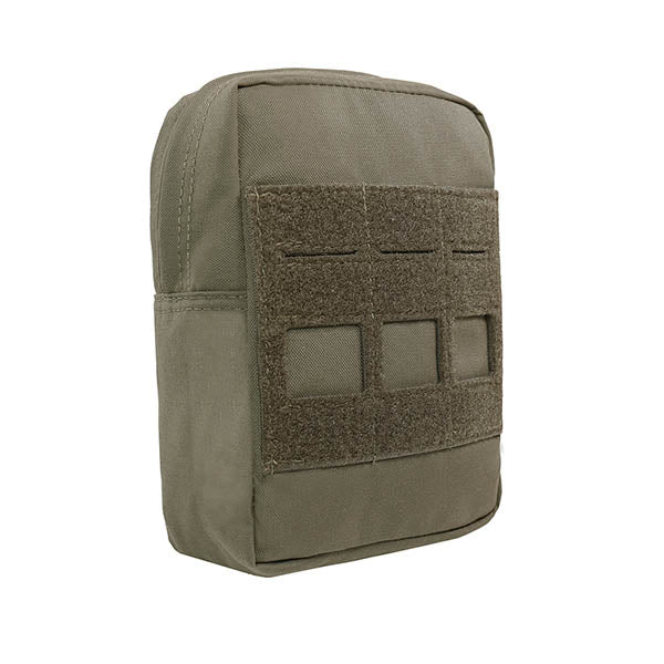 Laser Cut Small Vertical Utility Pouch, ranger green