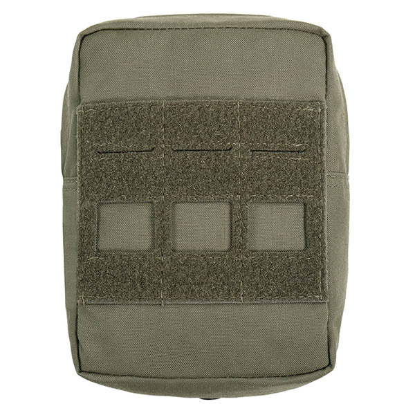 Laser Cut Small Vertical Utility Pouch, ranger green