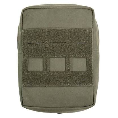 Laser Cut Small Vertical Utility Pouch, ranger green