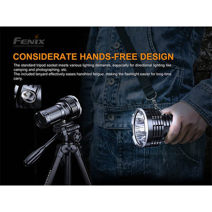 Torcia LR50R, 12.000 lumen, batteria inclusa