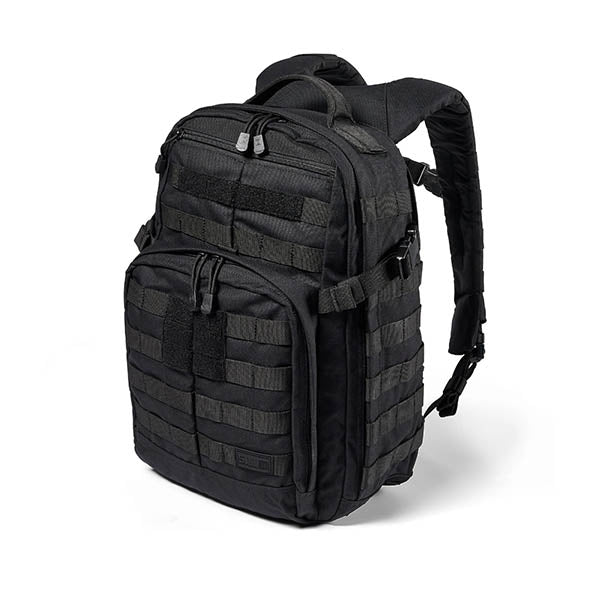 Zaino tattico, RUSH 12 2.0, 24 litri, nero