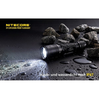 Lampe de poche tactique LED EF1, 830 lumens, sans batterie 
