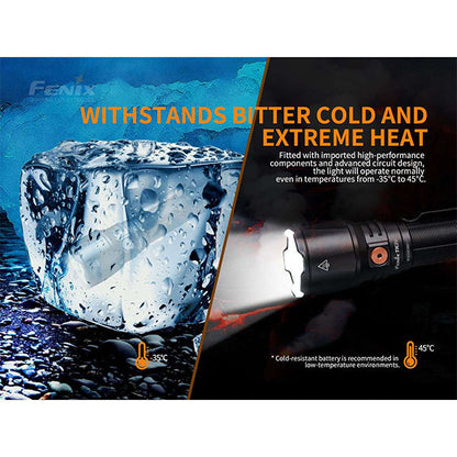 Torcia tattica TK26R, 1.500 lumen, batteria inclusa