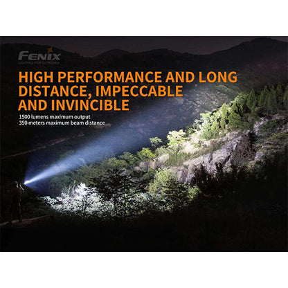 Torcia tattica TK26R, 1.500 lumen, batteria inclusa