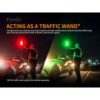 Torcia tattica TK26R, 1.500 lumen, batteria inclusa