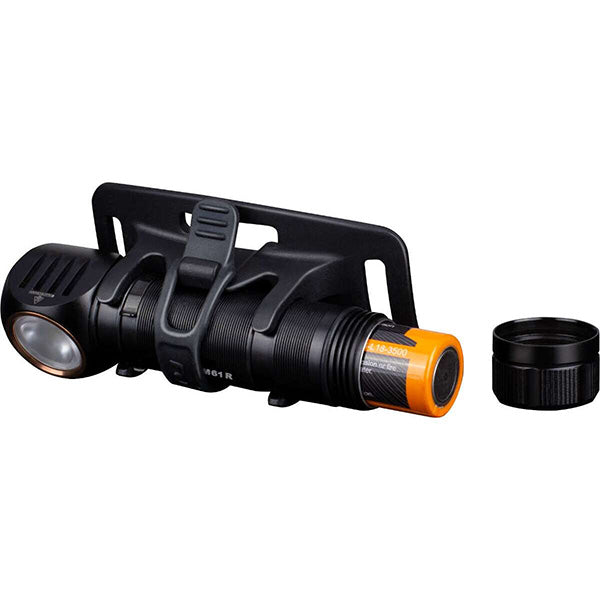Lampada frontale a LED HM61R, 1.200 lumen, batteria inclusa