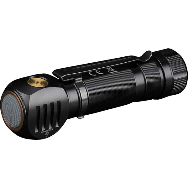 Lampada frontale a LED HM61R, 1.200 lumen, batteria inclusa