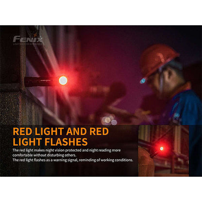 Lampada frontale a LED HM61R, 1.200 lumen, batteria inclusa
