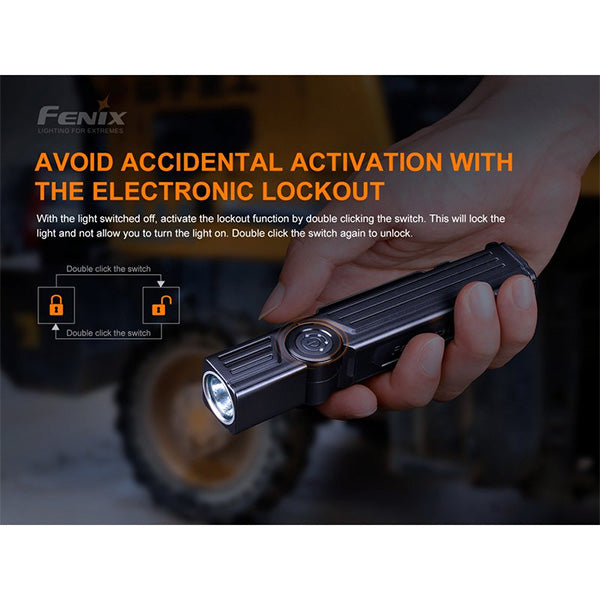 Torcia LED multifunzione WT25R, 1.000 lumen, batteria inclusa