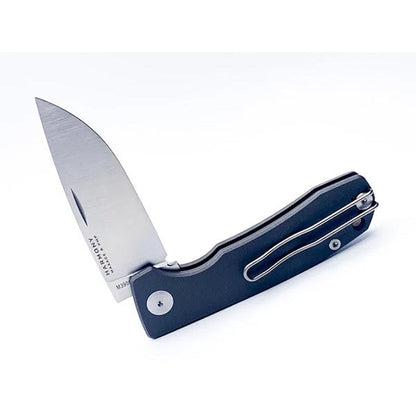 COLTELLI PMP, coltello tascabile slip joint HARMONY, titanio, M390, grigio scuro