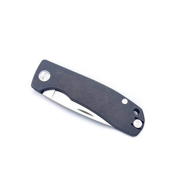 COLTELLI PMP, coltello tascabile slip joint HARMONY, titanio, M390, grigio scuro