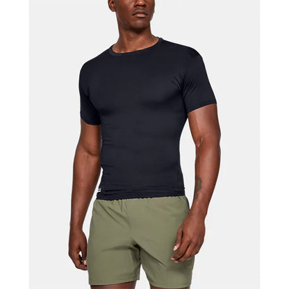 T-Shirt Compression HeatGear (kühlend), schwarz