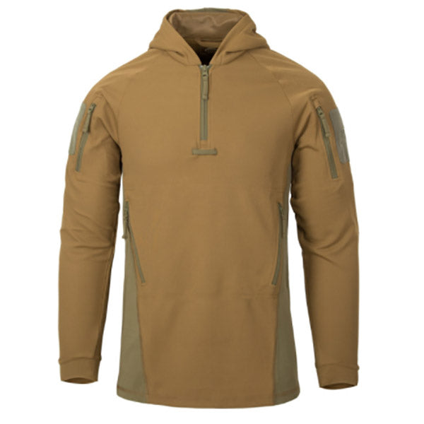 Sweat à capuche tactique RANGE TOPCOOL, gris ombre/noir