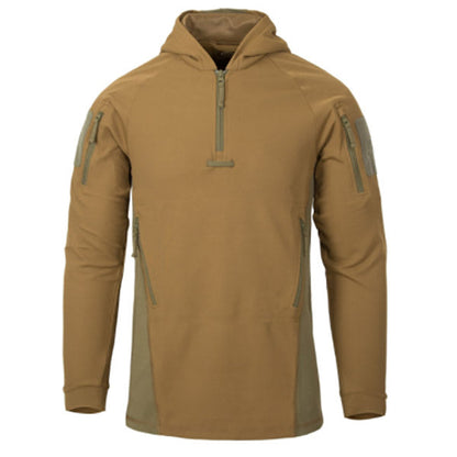 Sweat à capuche tactique RANGE TOPCOOL, gris ombre/noir