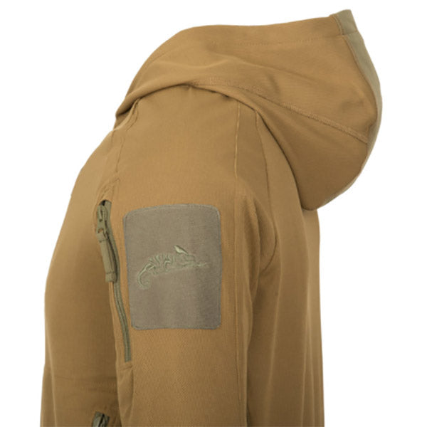 Sweat à capuche tactique RANGE TOPCOOL, gris ombre/noir