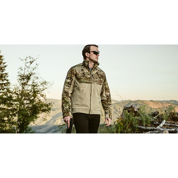 Giacca softshell tattica COMBONOVA, multicam