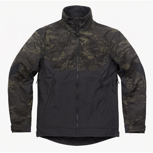 Giacca softshell tattica COMBONOVA, multicam nera