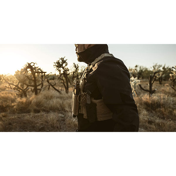 Giacca softshell tattica COMBONOVA, nera