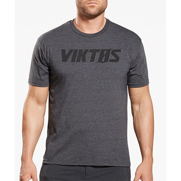 T-shirt TACK TOP, anthracite chiné